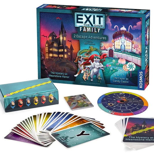 EXIT: The Game – Family: 2 Escape Adventures-Stalo žaidimai-Brain Games LT