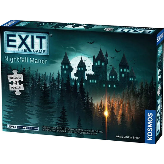 Exit: The Game + Puzzle – Nightfall Manor-Stalo žaidimai-Brain Games LT