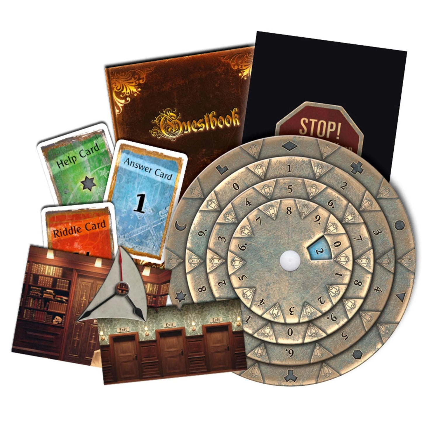 EXIT The Game: The Sinister Mansion (EN)-Stalo žaidimai-Brain Games LT