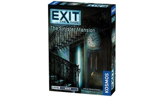 EXIT The Game: The Sinister Mansion (EN)-Stalo žaidimai-Brain Games LT