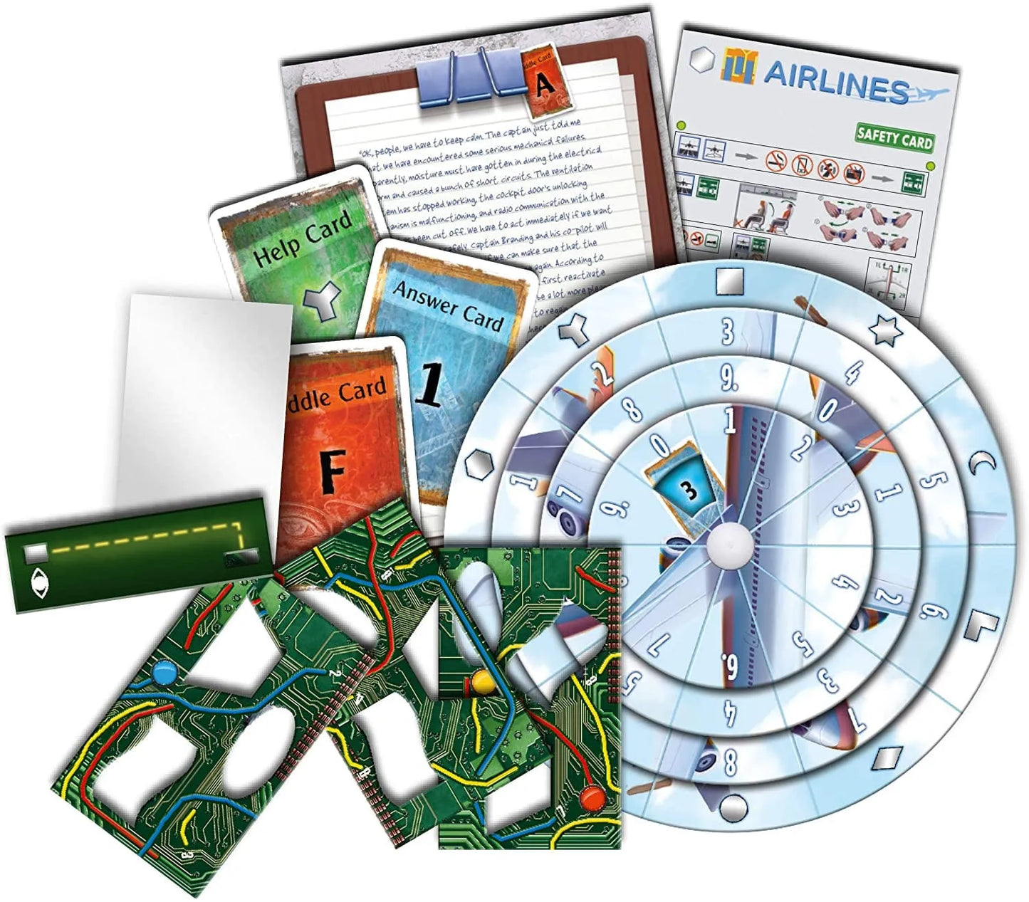 EXIT The Game: The Stormy Flight (EN)-Stalo žaidimai-Brain Games LT