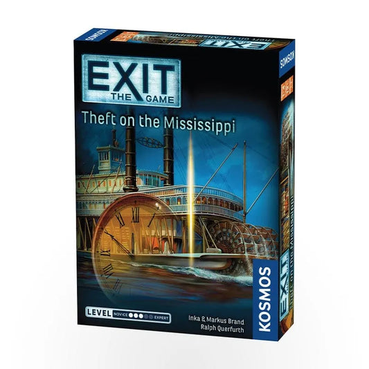 EXIT The Game: Theft on The Mississippi (EN)-Stalo žaidimai-Brain Games LT
