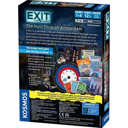 Exit: The Hunt Through Amsterdam-Stalo žaidimai-Brain Games LT