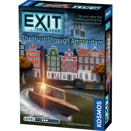 Exit: The Hunt Through Amsterdam-Stalo žaidimai-Brain Games LT