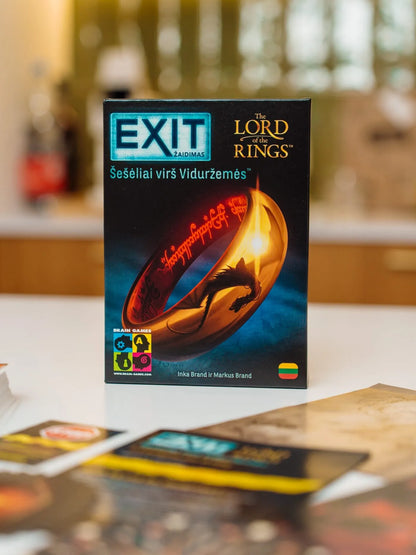 Brain Games LT Stalo žaidimai EXIT: Žiedų valdovas. Šešėliai virš Viduržemės