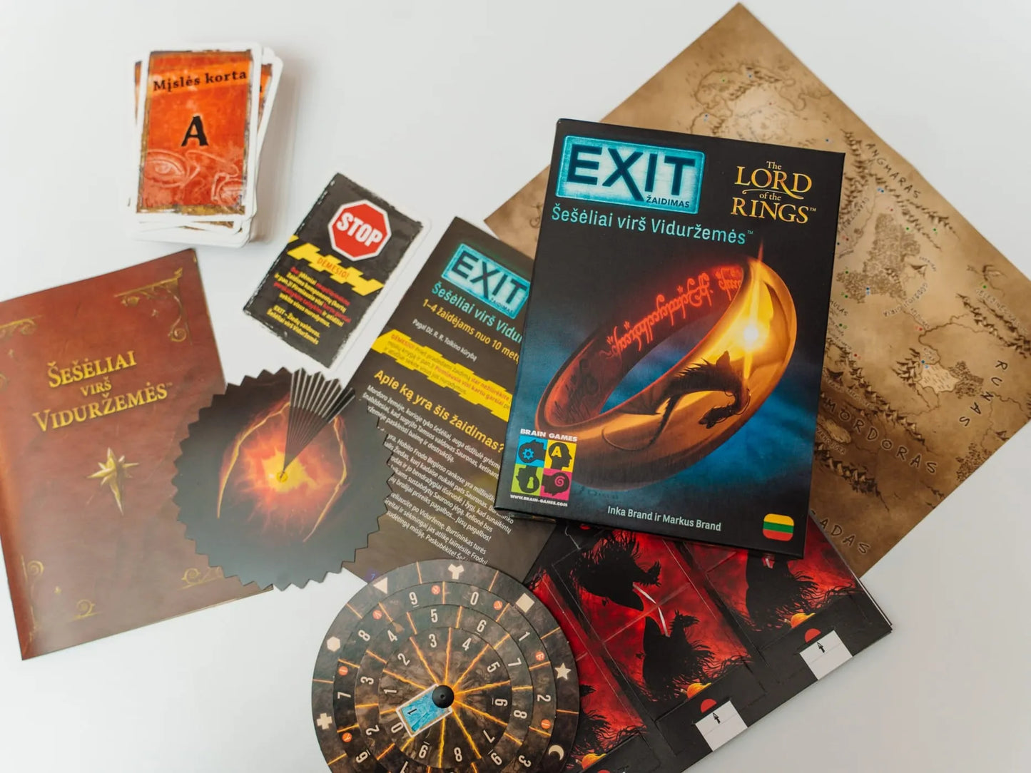 Brain Games LT Stalo žaidimai EXIT: Žiedų valdovas. Šešėliai virš Viduržemės