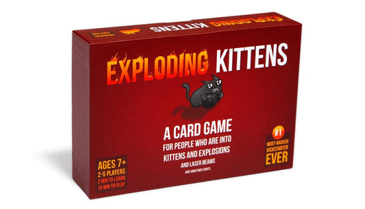 Exploding kittens (EN)-Stalo žaidimai-Brain Games LT