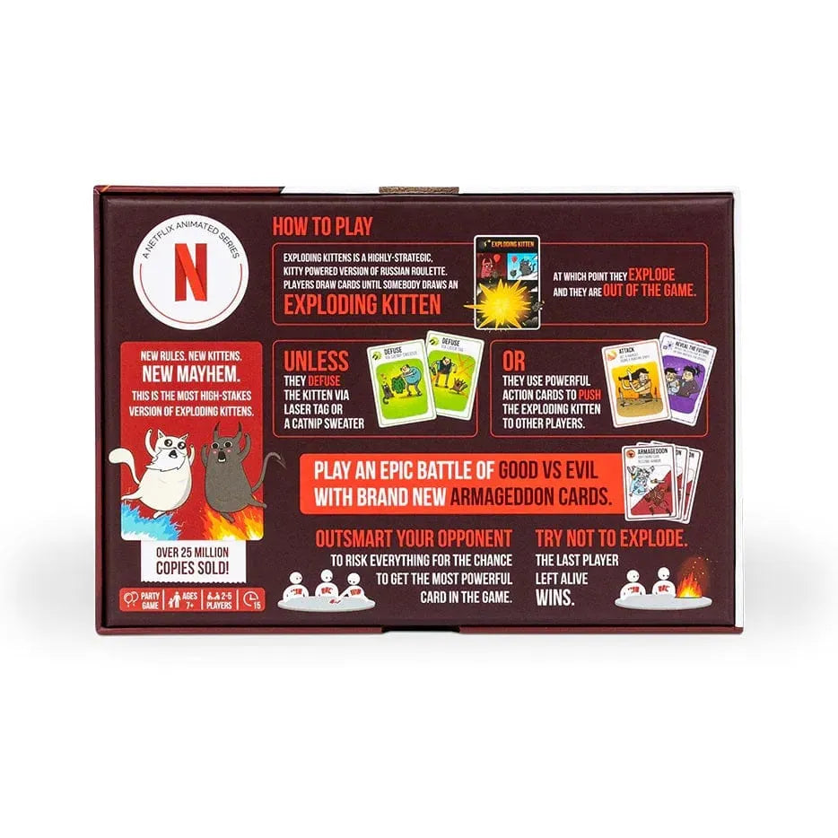 Exploding Kittens Stalo žaidimai Exploding Kittens: Good vs Evil