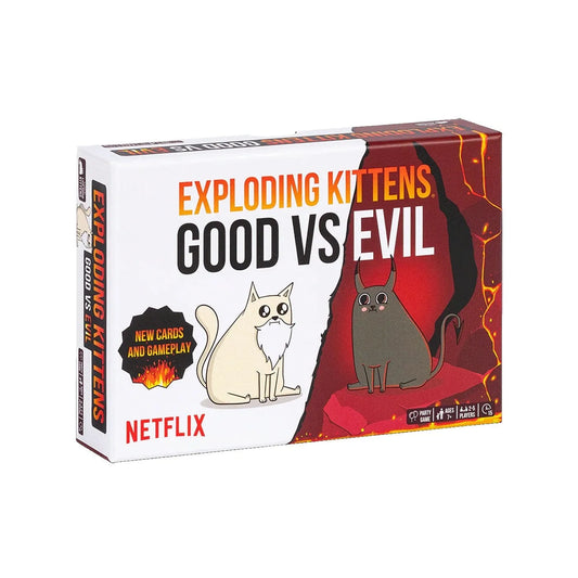 Exploding Kittens: Good vs Evil-Stalo žaidimai-Brain Games LT