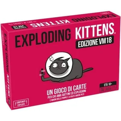 Exploding kittens NSFW (EN)-Stalo žaidimai-Brain Games LT