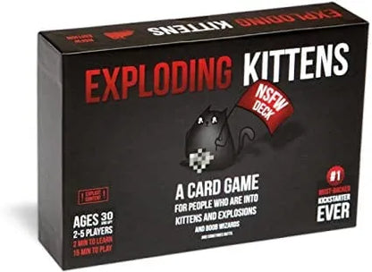 Exploding kittens NSFW (EN)-Stalo žaidimai-Brain Games LT