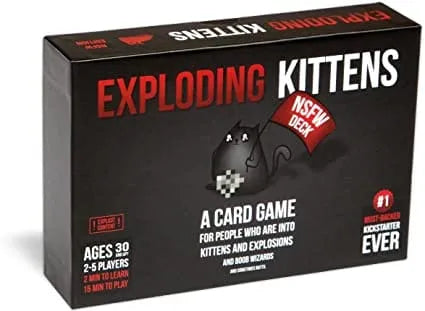 Exploding kittens NSFW (EN)-Stalo žaidimai-Brain Games LT