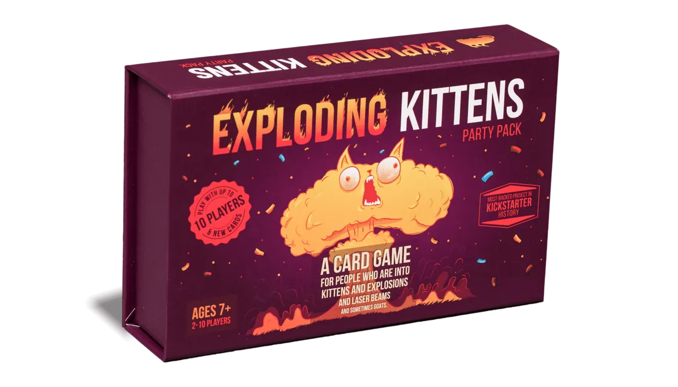 Exploding Kittens: Party Pack-Stalo žaidimai-Brain Games LT