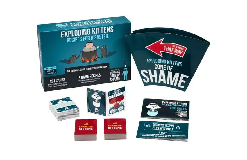 Exploding Kittens: Recipes For Disaster-Stalo žaidimai-Brain Games LT