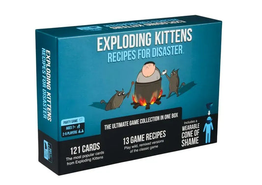 Exploding Kittens: Recipes For Disaster-Stalo žaidimai-Brain Games LT