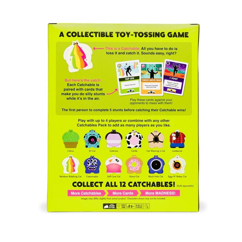 Exploding Kittens Stalo žaidimai Exploding Kittens: Catchables 4-Pack