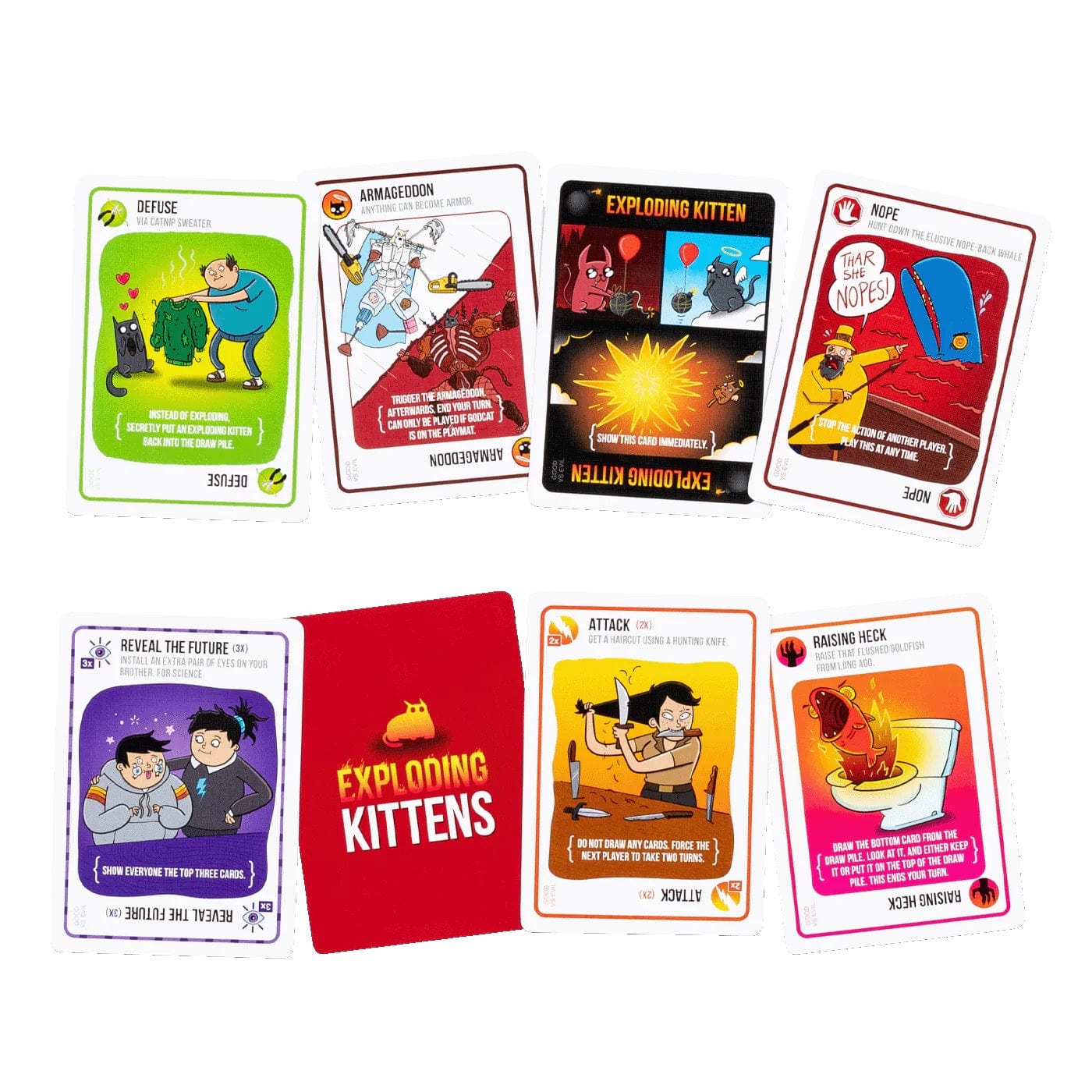 Exploding Kittens Stalo žaidimai Exploding Kittens: Good vs Evil