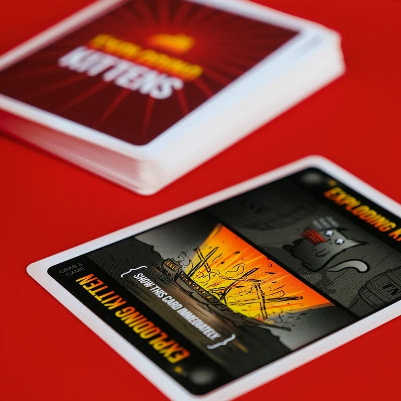 Exploding Kittens Stalo žaidimai Exploding Kittens Grab & Game