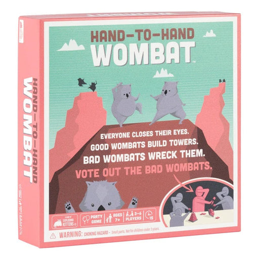 Exploding Kittens Stalo žaidimai Hand to Hand Wombat