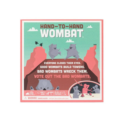 Exploding Kittens Stalo žaidimai Hand to Hand Wombat