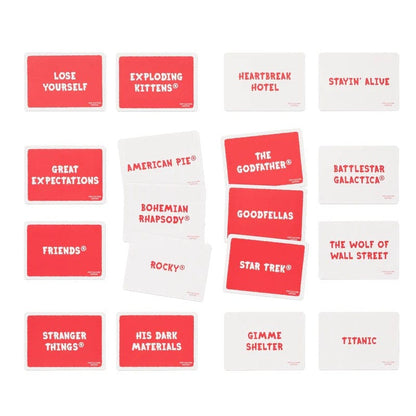 Exploding Kittens Stalo žaidimai Poetry for Neanderthals: Pop Culture Edition