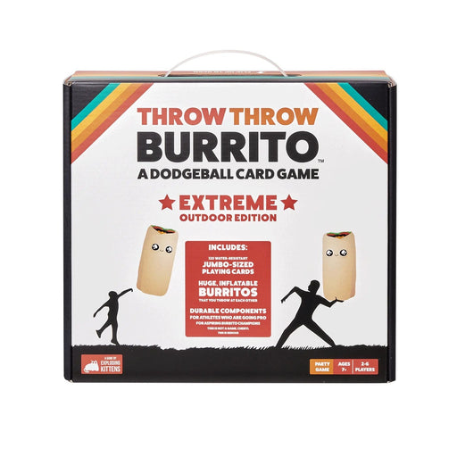 Exploding Kittens Stalo žaidimai Throw Throw Burrito: Extreme Outdoor Edition