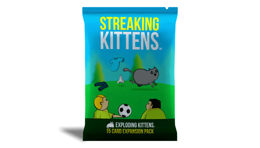 Exploding Kittens Streaking Kittens (papildymas)-Stalo žaidimai-Brain Games LT
