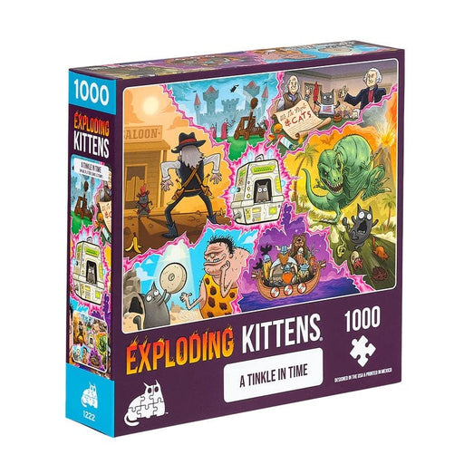 Exploding Kittens Universalios dėlionės Puzzle A Tinkle In Time, 1000