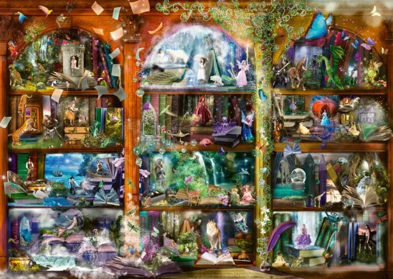 Fairytale magic, 1000-Universalios dėlionės-Brain Games LT