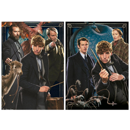 Fantastic Beasts, 2 x 500-Universalios dėlionės-Brain Games LT
