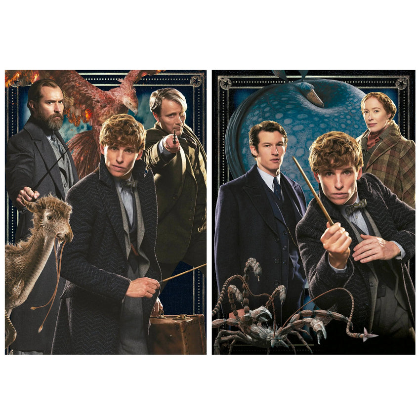 Fantastic Beasts, 2 x 500-Universalios dėlionės-Brain Games LT