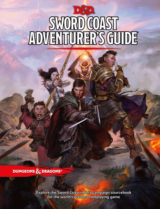 Fantasy welt Stalo žaidimai D&D 5th Ed. Sword Coast Adv. Guide