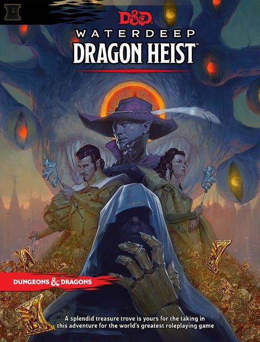 Fantasy welt Stalo žaidimai D&D 5th Ed. Waterdeep Dragon Heist Book