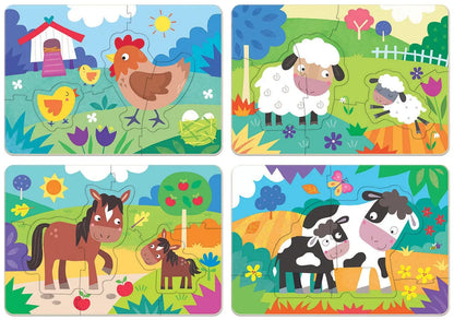 Farm Mothers and Babies My First Puzzles-Vaikiškos dėlionės-Brain Games LT
