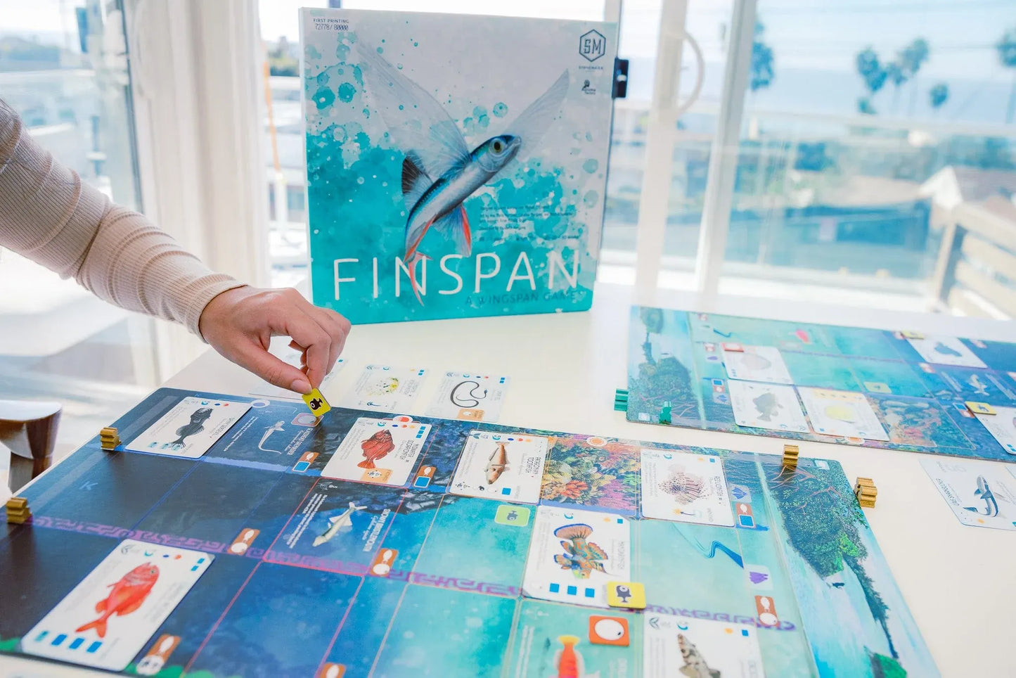 stonemaier games Stalo žaidimai Finspan