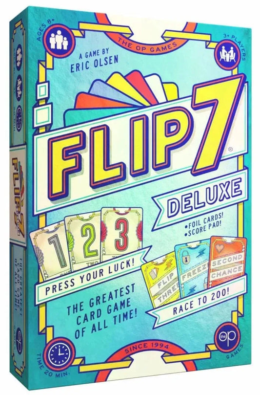 Flip 7 Deluxe-Stalo žaidimai-Brain Games LT