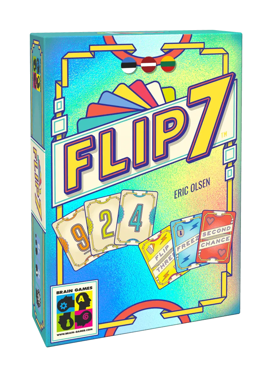 Flip 7-Stalo žaidimai-Brain Games LT