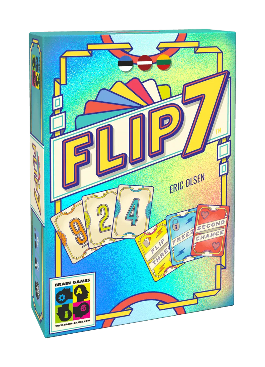 Flip 7-Stalo žaidimai-Brain Games LT