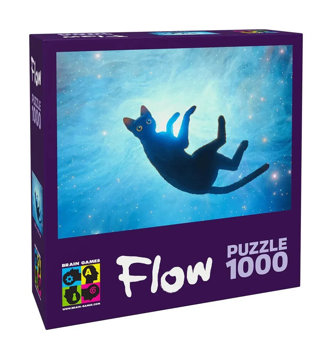 Flow katė, 1000-Universalios dėlionės-Brain Games LT