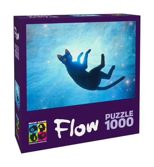 Flow katė, 1000-Universalios dėlionės-Brain Games LT