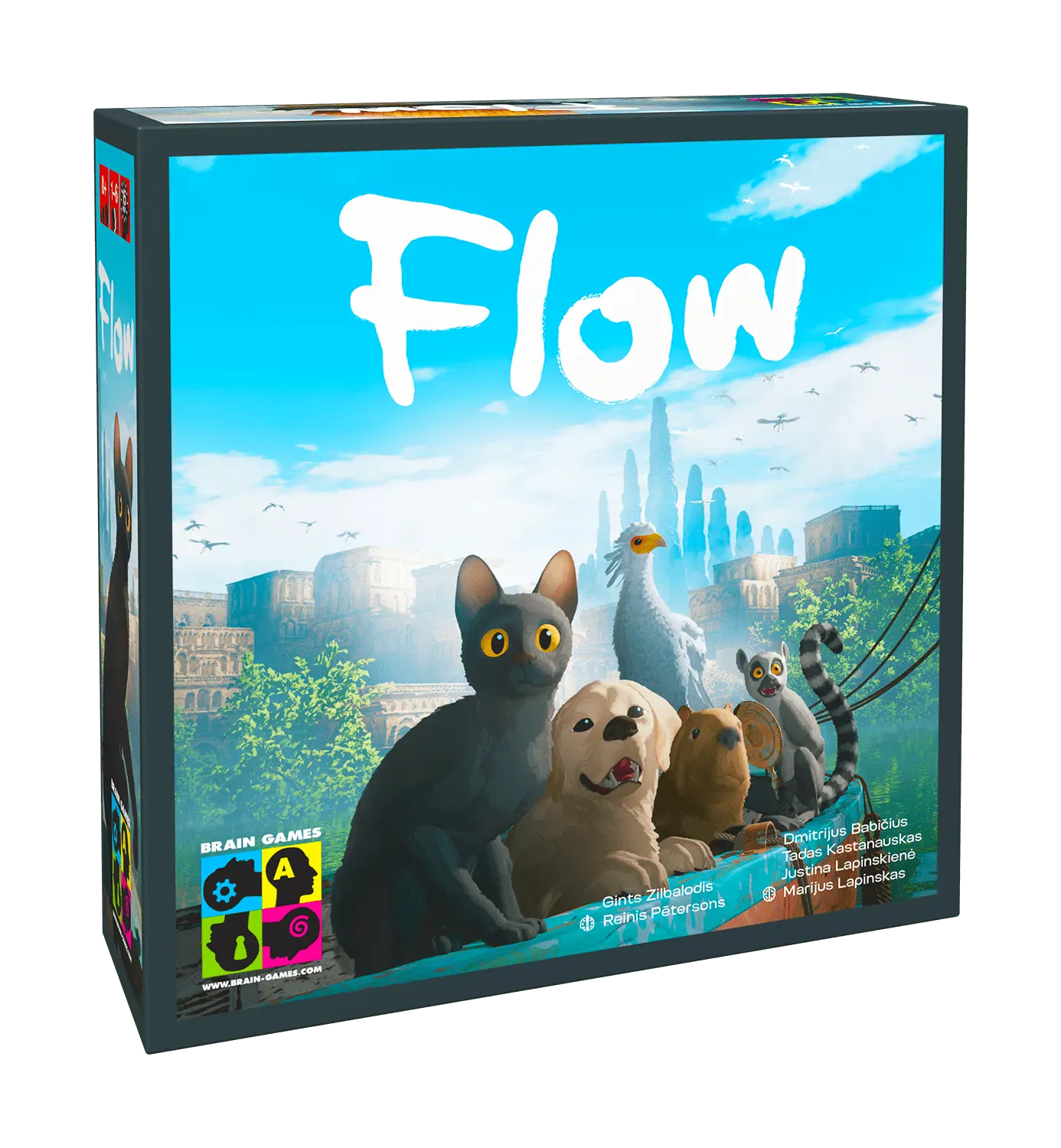 Flow-Stalo žaidimai-Brain Games LT