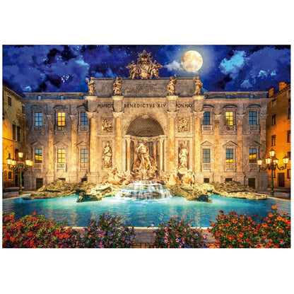 Fontana Di Trevi, Rome, 1000-Universalios dėlionės-Brain Games LT