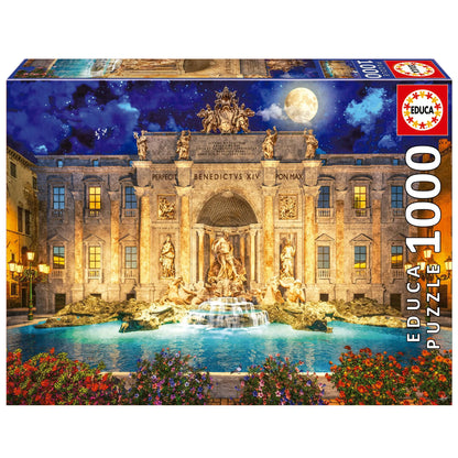 Fontana Di Trevi, Rome, 1000-Universalios dėlionės-Brain Games LT