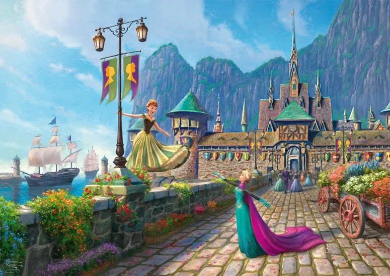 Schmidt Universalios dėlionės Frozen – Celebration in Arendelle, 1000