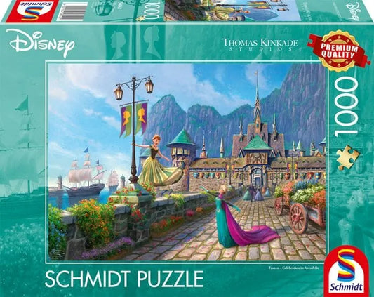 Frozen – Celebration in Arendelle, 1000-Universalios dėlionės-Brain Games LT