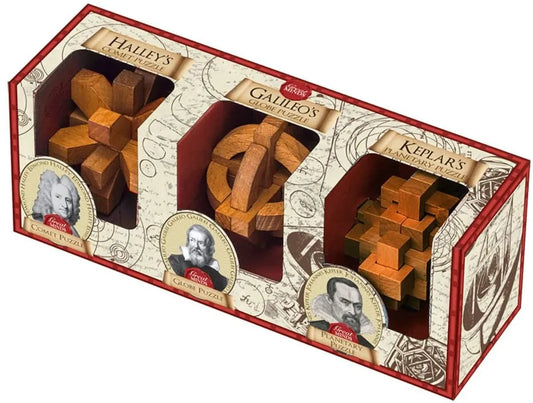 Galvosūkis Great Minds Set of 3 - (Halley, Galileo and Kepler)-Galvosūkiai-Brain Games LT