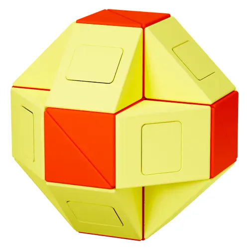 GAN CUBE - MG Twist - Yellow & Orange-Galvosūkiai-Brain Games LT