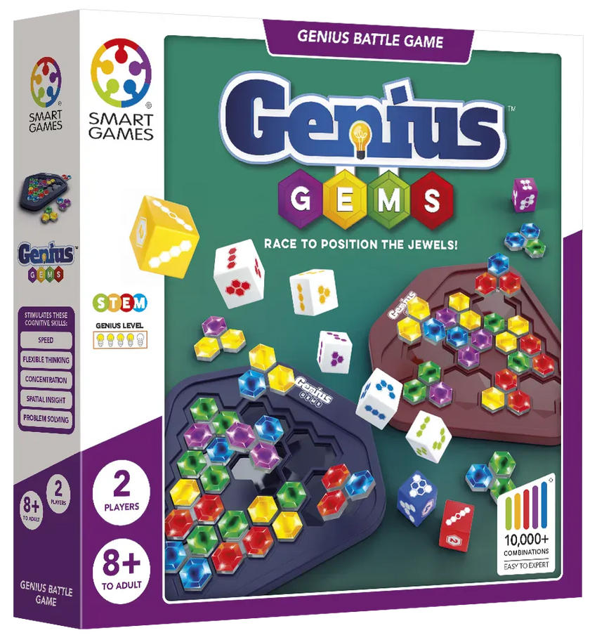 SmartGames Loginiai Žaidimai Genius Gems