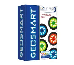 GEO 100 Wheels Set 11 pcs-Konstruktoriai-Brain Games LT
