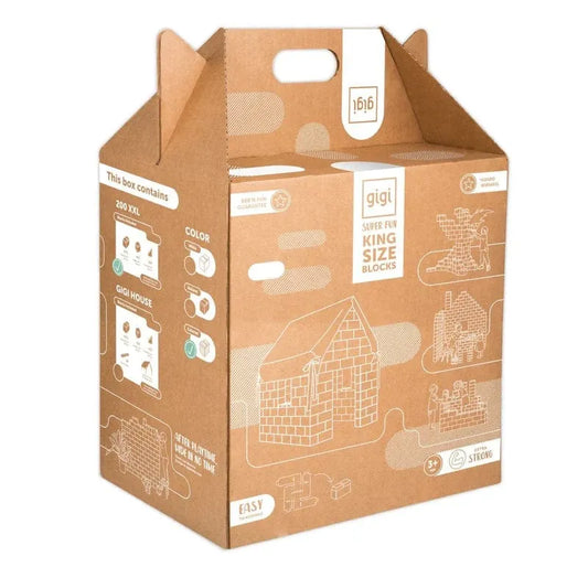GIGI Bloks 200 XXL building blocks-Konstruktoriai-Brain Games LT